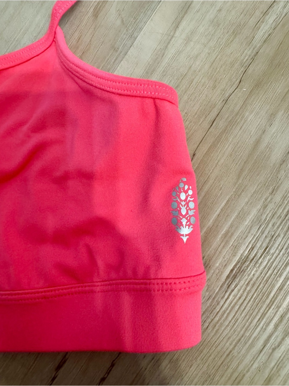 Free People Movement Pink Cutout Sports Bra – Size Large - Picture 3 of 5